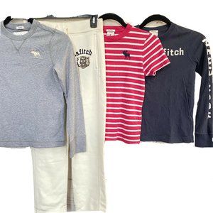 Abercrombie Kids Boys 4 piece Lot & and Fitch Size